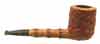 Radice Twin Bore Oil Cured Bark Billiard with Faux Bamboo (O)