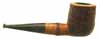 Radice Twin Bore Oil Cured Silk Cut Billiard with Faux Bamboo (O)