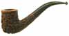 Radice Twin Bore Oil Cured Bark Bent Billiard