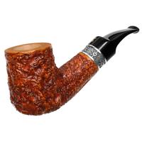 Radice Summer 2022 Rind Bent Billiard with Silver and Leather Bag