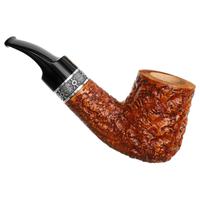 Radice Summer 2022 Rind Bent Billiard with Silver and Leather Bag