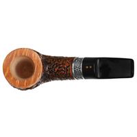 Radice Summer 2022 Rind Bent Billiard with Silver and Leather Bag