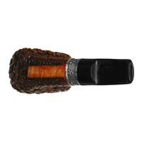 Radice Summer 2022 Rind Bent Billiard with Silver and Leather Bag