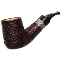Radice Summer 2022 Silk Cut Bent Billiard with Silver and Leather Bag