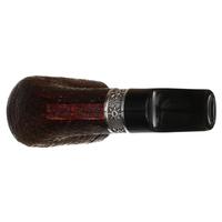 Radice Summer 2022 Silk Cut Bent Billiard with Silver and Leather Bag