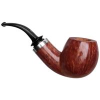 Rinaldo Triade Reverse Calabash Bent Apple with Silver (3) (YYY) (Titania)