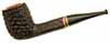 Savinelli Porto Cervo Rusticated (129) (6mm)