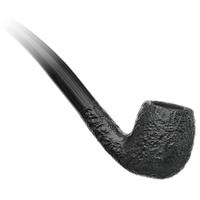 Savinelli Churchwarden Black Rusticated (601)