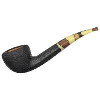Savinelli Paloma Rusticated Black (316 KS) (6mm)