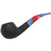 Savinelli Colombina Rusticated Black (673 KS) (6mm)