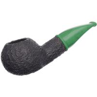 Savinelli Mini Rusticated Green Stem (321) (6mm)