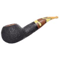 Savinelli Paloma Rusticated Black (320 KS) (6mm)