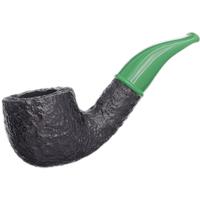 Savinelli Mini Rusticated Green Stem (601) (6mm)
