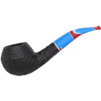 Savinelli Colombina Rusticated Black (673 KS) (6mm)