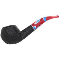 Savinelli Colombina Rusticated Black (673 KS) (6mm)