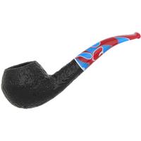 Savinelli Colombina Rusticated Black (673 KS) (6mm)