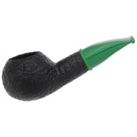 Savinelli Mini Rusticated Green Stem (321) (6mm)