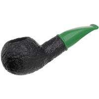 Savinelli Mini Rusticated Green Stem (321) (6mm)