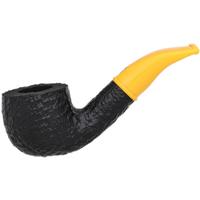 Savinelli Mini Rusticated Yellow Stem (601) (6mm)