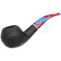 Savinelli Colombina Rusticated Black (673 KS) (6mm)