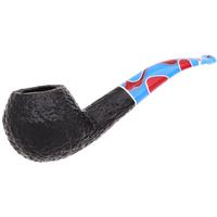 Savinelli Colombina Rusticated Black (673 KS) (6mm)