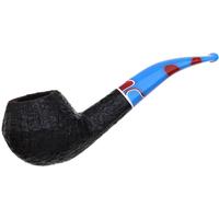 Savinelli Colombina Rusticated Black (673 KS) (6mm)