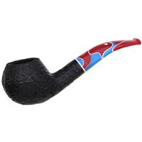 Savinelli Colombina Rusticated Black (673 KS) (6mm)