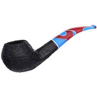 Savinelli Colombina Rusticated Black (673 KS) (6mm)