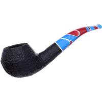 Savinelli Colombina Rusticated Black (673 KS) (6mm)