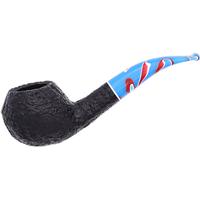 Savinelli Colombina Rusticated Black (673 KS) (6mm)