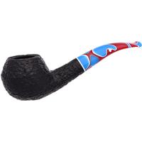Savinelli Colombina Rusticated Black (673 KS) (6mm)