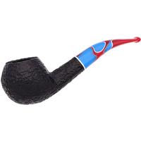 Savinelli Colombina Rusticated Black (673 KS) (6mm)