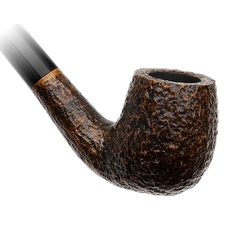Savinelli Churchwarden Brown Rusticated (601)