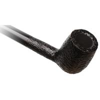 Savinelli Churchwarden Black Rusticated (104)