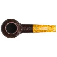 Savinelli Punto Oro Gold Limited Edition Sandblasted Miele Stem (320 KS)