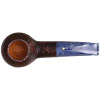 Savinelli Punto Oro Gold Limited Edition Sandblasted Oceano Stem (320 KS)