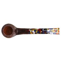 Savinelli Punto Oro Gold Limited Edition Sandblasted Arlecchino Stem (606 KS)