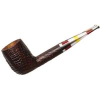 Savinelli Punto Oro Gold Limited Edition Sandblasted De Stijl Stem (111 KS)