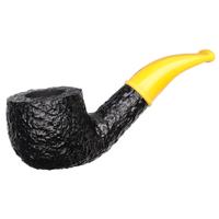 Savinelli Mini Rusticated Yellow Stem (601) (6mm)