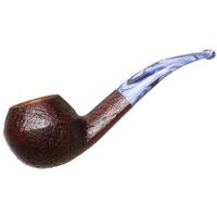 Savinelli Punto Oro Gold Limited Edition Sandblasted Oceano Stem (673 KS)