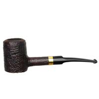 Savinelli Punto Oro Sandblasted with Brass Band (310) (6mm) (Legacy Stock)