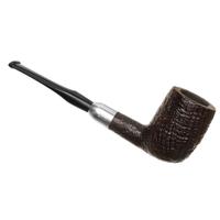 Savinelli Punto Oro Sandblasted with Silver Army Mount (111 KS) (6mm) (Legacy Stock)