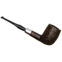 Savinelli Punto Oro Sandblasted with Silver Army Mount (111 KS) (6mm) (Legacy Stock)