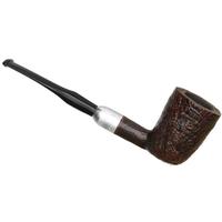 Savinelli Punto Oro Sandblasted with Silver Army Mount (412 KS) (6mm) (Legacy Stock)
