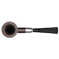 Savinelli Punto Oro Sandblasted with Silver Army Mount (412 KS) (6mm) (Legacy Stock)