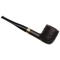 Savinelli Punto Oro Sandblasted with Brass Band (125) (Legacy Stock)
