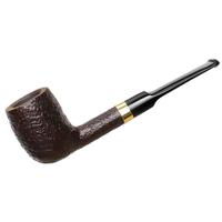 Savinelli Punto Oro Sandblasted with Brass Band (127) (Legacy Stock)