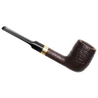 Savinelli Punto Oro Sandblasted with Brass Band (127) (Legacy Stock)