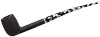 Savinelli Black & White Favorite Billiard (6mm)