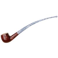 Savinelli Favola Dark Smooth Churchwarden Blue Stem (6mm)